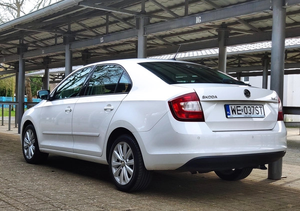 Skoda RAPID cena 32900 przebieg: 173600, rok produkcji 2018 z Sieraków małe 277